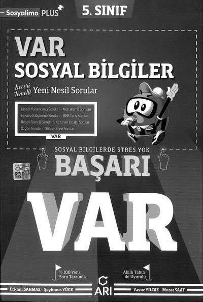 VAR SOSYAL BİLGİLER SegaCopy Fotokopi Merkezi