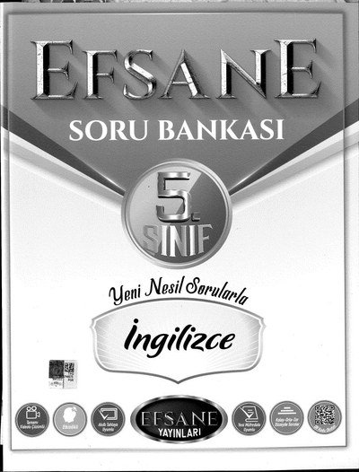 EFSANE SORU BANKASI İNGİLİZCE SegaCopy Fotokopi Merkezi