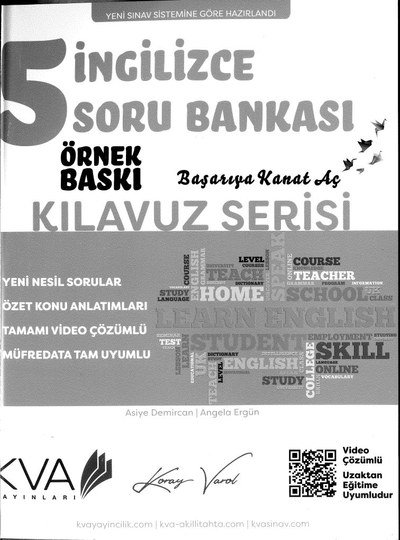 İNGİLİZCESORU BANKASI KILAVUZ SERİSİ SegaCopy Fotokopi Merkezi