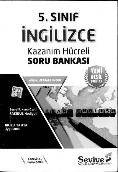 İNGİLİZCE KAZANIM HÜCRELİ SORU BANKASI SegaCopy Fotokopi Merkezi