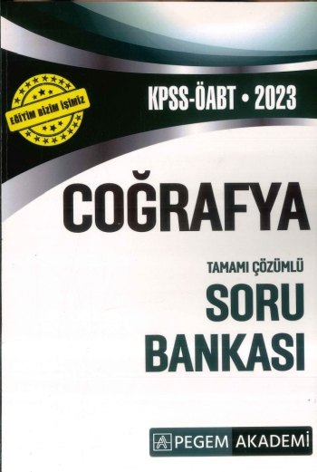 COĞRAFYA TAMAMI ÇÖZÜMLÜ SORU BANKASI SegaCopy Fotokopi Merkezi