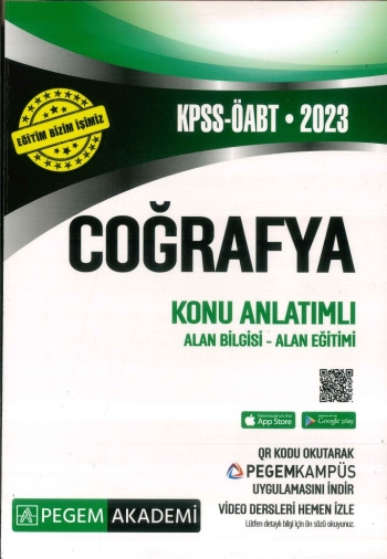 COĞRAFYA KONU ANLATIMLI ALAN BİLGİSİ-ALAN EĞİTİMİ SegaCopy Fotokopi Merkezi