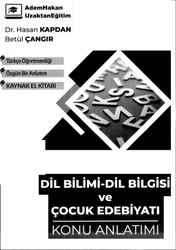 DİL BİLİMİ-DİL BİLGİSİ VE ÇOCUK EDEBİYATI KONU ANLATIMI SegaCopy Fotokopi Merkezi