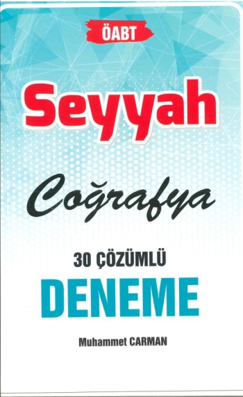 SEYYAH COĞRAFYA 30 ÇÖZÜMLÜ DENEME SegaCopy Fotokopi Merkezi