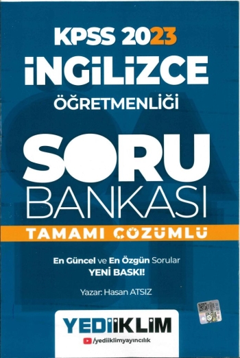 İNGİLİZCE ÖĞRETMENLİĞİ TAMAMI ÇÖZÜMLÜ SORU BANKASI SegaCopy Fotokopi Merkezi