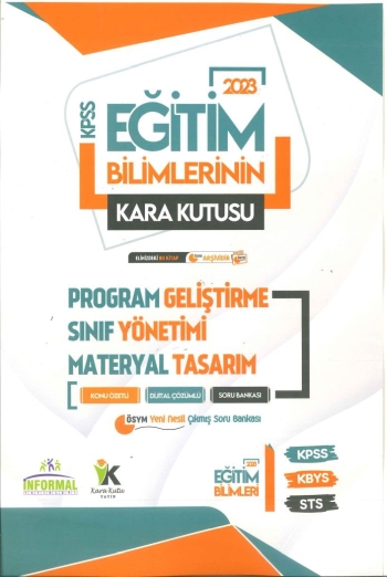 KARA KUTU PROGRAM GELİŞTİRME SINIF YÖNETİMİ MATERYAL TASARIM KONU ÖZETLİ SORU BANKASI SegaCopy Fotokopi Merkezi