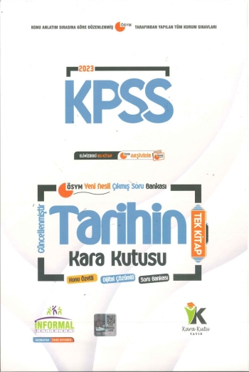 TARİHİN KARA KUTUSU (TEK KİTAP)