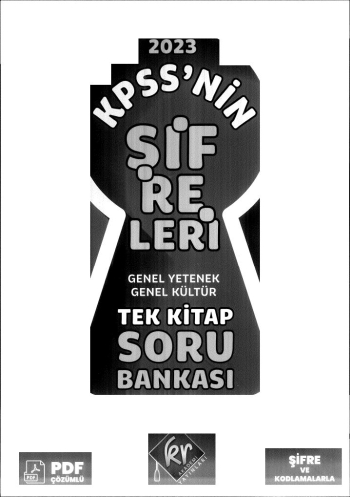 KPSS^'NİN ŞİFRELERİ TEK KİTAP SORU BANKASI SegaCopy Fotokopi Merkezi