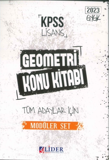 GEOMETRİ KONU KİTABI
