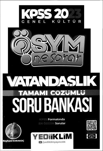 ÖSYM NE SORAR VATANDAŞLIK ÇÖZÜMLÜ SORU BANKASI SegaCopy Fotokopi Merkezi