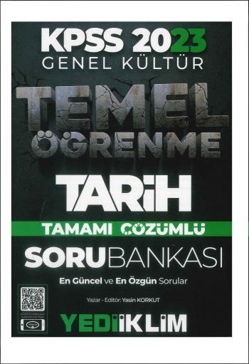 TEMEL ÖĞRENME TARİH ÇÖZÜMLÜ SORU BANKASI