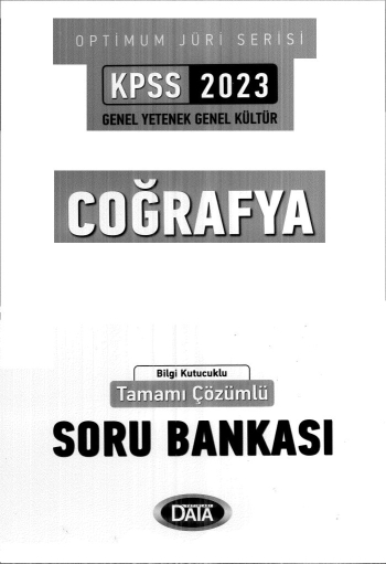 OPTİMUM JÜRİ SERİSİ COĞRAFYA ÇÖZÜMLÜ SORU BANKASI SegaCopy Fotokopi Merkezi