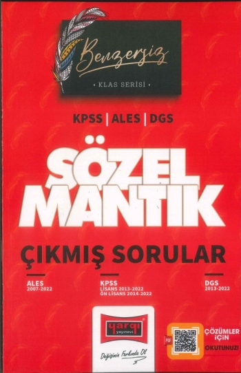 KLAS SERİSİ SÖZEL MANTIK ÇIKMIŞ SORULAR (ALES-KPSS-DGS) 2007-2022 SegaCopy Fotokopi Merkezi