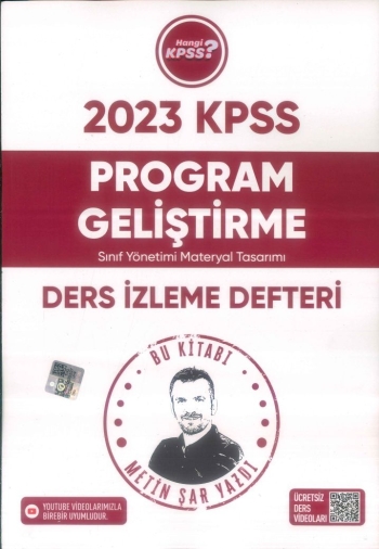 PROGRAM GELİŞTİRME DERS İZLEME DEFTERİ SegaCopy Fotokopi Merkezi