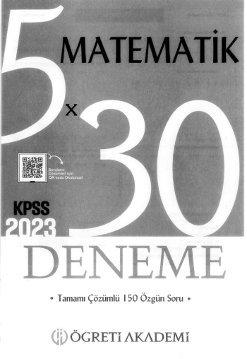 MATEMATİK 5*30 DENEME ÇÖZÜMLÜ SegaCopy Fotokopi Merkezi