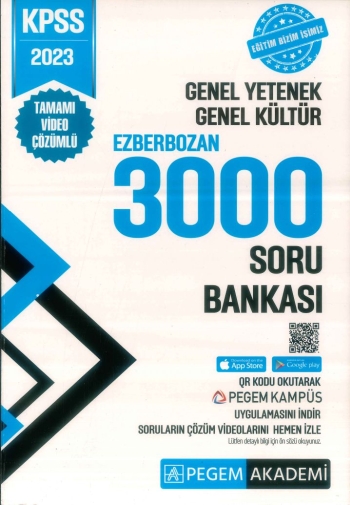 EZBERBOZAN 3000 SORU BANKASI