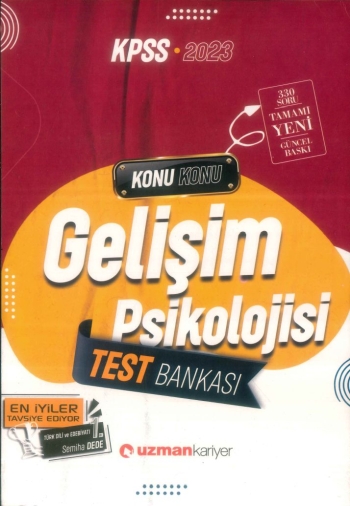 GELİŞİM PSİKOLOJİSİ TEST BANKASI KONU KONU SegaCopy Fotokopi Merkezi