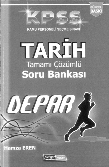 DEPAR TARİH TAMAMI ÇÖZÜMLÜ SORU BANKASI SegaCopy Fotokopi Merkezi