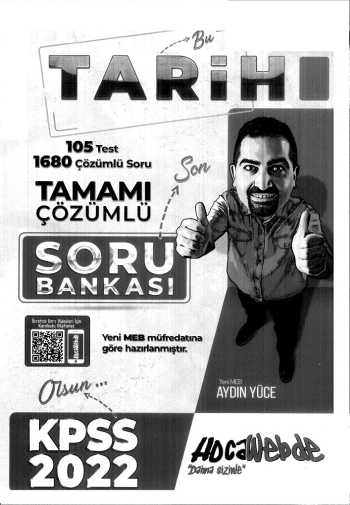 TARİH TAMAMI ÇÖZÜMLÜ SORU BANKASI 1680 SORU ÇÖZÜMLÜ