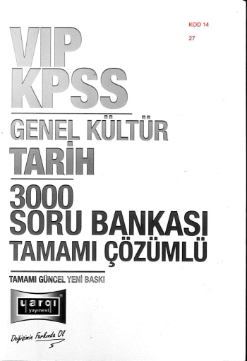 TARİH 3000 SORU BANKASI TAMAMI ÇÖZÜMLÜ SegaCopy Fotokopi Merkezi