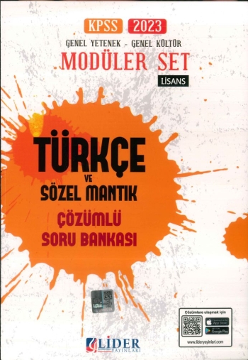 TÜRKÇE VE SÖZEL MANTIK ÇÖZÜMLÜ SORU BANKASI SegaCopy Fotokopi Merkezi