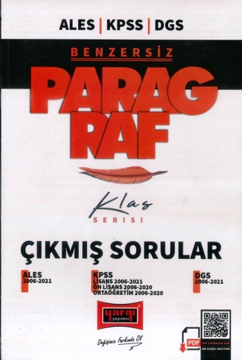 BENZERSİZ PARAGRAF KLAS SERİSİ ÇIKMIŞ SORULAR (2006-2021) SegaCopy Fotokopi Merkezi
