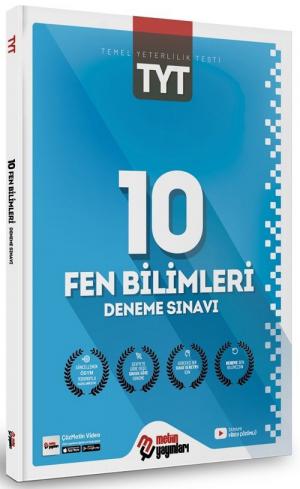 TYT Fen Bilimleri 10 Deneme SegaCopy Fotokopi Merkezi