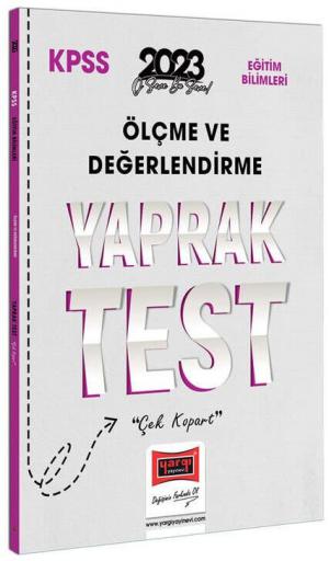 Ölçme ve Değerlendirme Yaprak Test