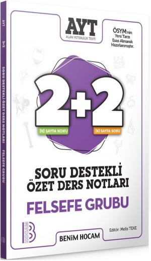 AYT Felsefe Grubu 2+2 Soru Destekli Özet Ders Notları SegaCopy Fotokopi Merkezi