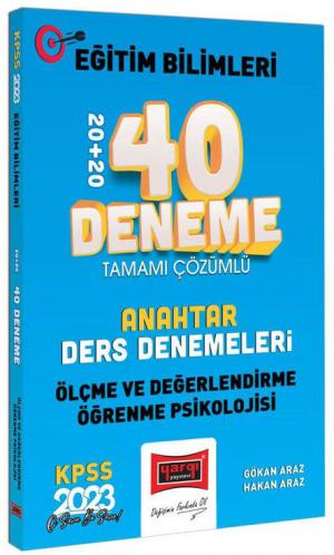 Ölçme ve Değerlendirme Öğrenme Psikolojisi Tamamı Çözümlü 40 Deneme SegaCopy Fotokopi Merkezi