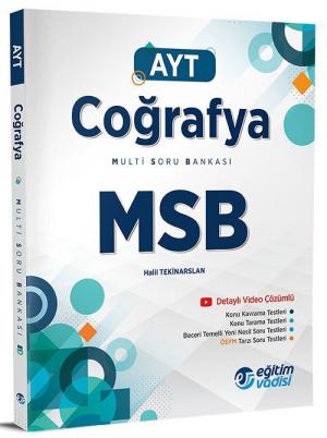 AYT Coğrafya Güncel MSB Multi Soru Bankası SegaCopy Fotokopi Merkezi