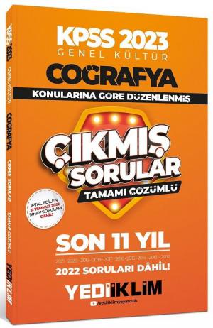 Coğrafya Konularına Göre Tamamı Çözümlü Son 11 Yıl Çıkmış Sorular (2012-2022) SegaCopy Fotokopi Merkezi