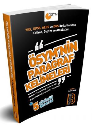 Tüm Sınavlar İçin ÖSYM nin Paragraf Kelimeleri SegaCopy Fotokopi Merkezi