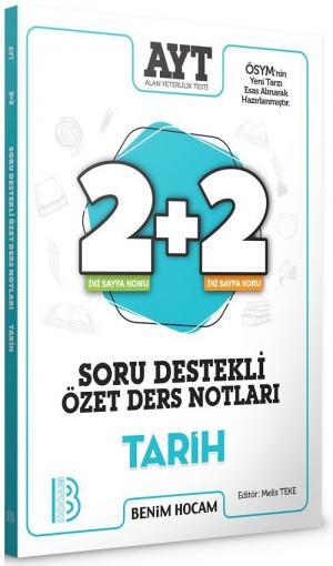 AYT Tarih 2+2 Soru Destekli Özet Ders Notları SegaCopy Fotokopi Merkezi