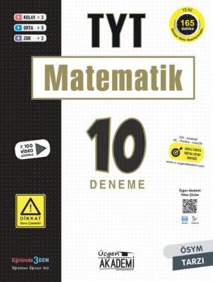 TYT MATEMATİK 10 LU DENEME SegaCopy Fotokopi Merkezi