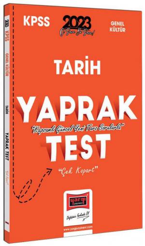 Tarih Çek Kopart Yaprak Test