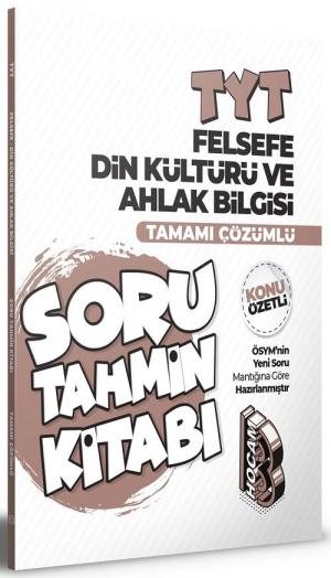 TYT Felsefe Din Kültürü ve Ahlak Bilgisi Konu Özetli ve Tamamı Çözümlü Soru Tahmin Kitabı SegaCopy Fotokopi Merkezi