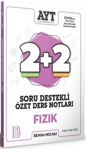 AYT Fizik 2+2 Soru Destekli Özet Ders Notları SegaCopy Fotokopi Merkezi