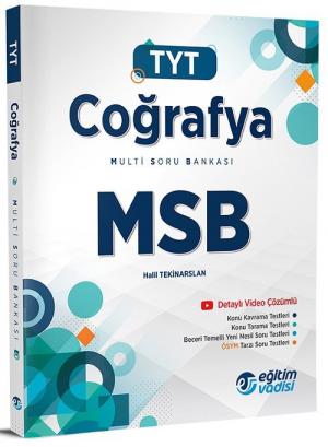 TYT Coğrafya MSB Multi Soru Bankası Video Çözümlü SegaCopy Fotokopi Merkezi