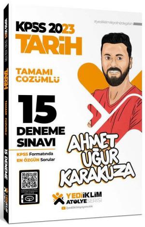 Atölye Serisi Tarih Tamamı Çözümlü 15 Deneme Sınavı SegaCopy Fotokopi Merkezi