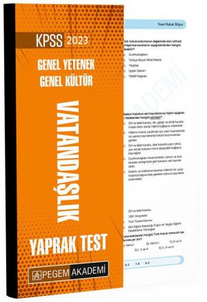 Vatandaşlık Yaprak Test SegaCopy Fotokopi Merkezi