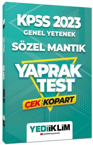 Genel Yetenek Sözel Mantık Çek Kopart Yaprak Test SegaCopy Fotokopi Merkezi
