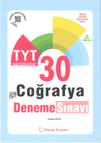TYT Coğrafya 30 Deneme Sınavı