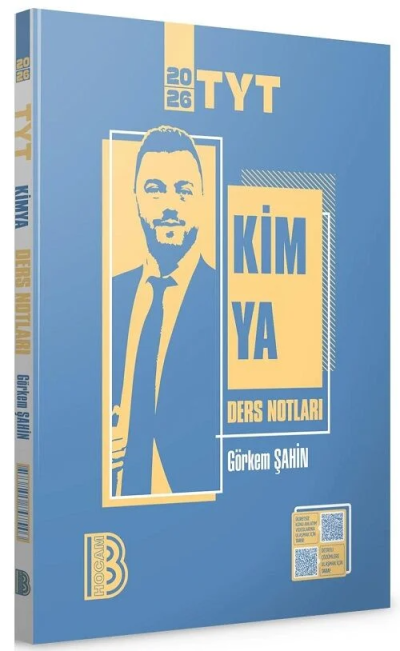 2026 YKS TYT Kimya Ders Notları Görkem Şahin Benim Hocam Yayınları