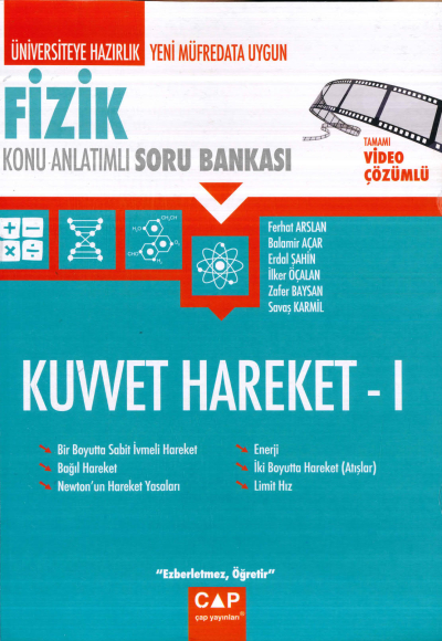 TYT-AYT FİZİK KUVVET HAREKET 1 KONU ANLATIMLI SORU BANKASI SegaCopy Fotokopi Merkezi