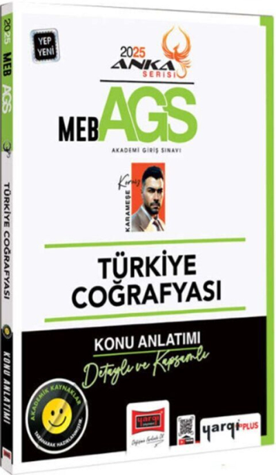 2025 MEB-AGS Türkiye Coğrafyası Konu Anlatımı Anka Serisi Yargı Yayınları