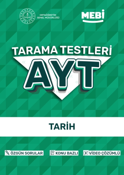 AYT Tarama Testleri Tarih MEBİ OGM SegaCopy Fotokopi Merkezi