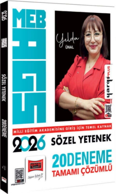 MEB-AGS Sözel Yetenek 20 Deneme Çözümlü - Yelda Ünal Yargı Yayınları SegaCopy Fotokopi Merkezi
