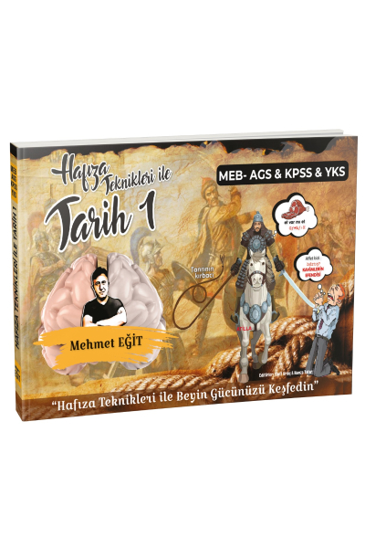 2025 MEB AGS KPSS YKS Hafıza Teknikleri İle Tarih-1 Mehmet Eğit SegaCopy Fotokopi Merkezi