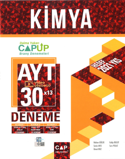 AYT UP DENEME KİMYA (30*13) SegaCopy Fotokopi Merkezi